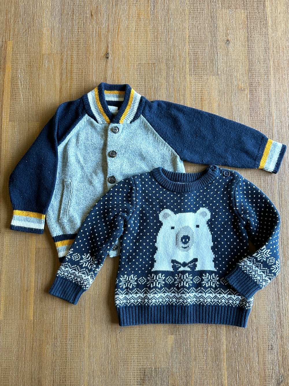 Baby Boy Sweater Bundle, 12-18M, EUC